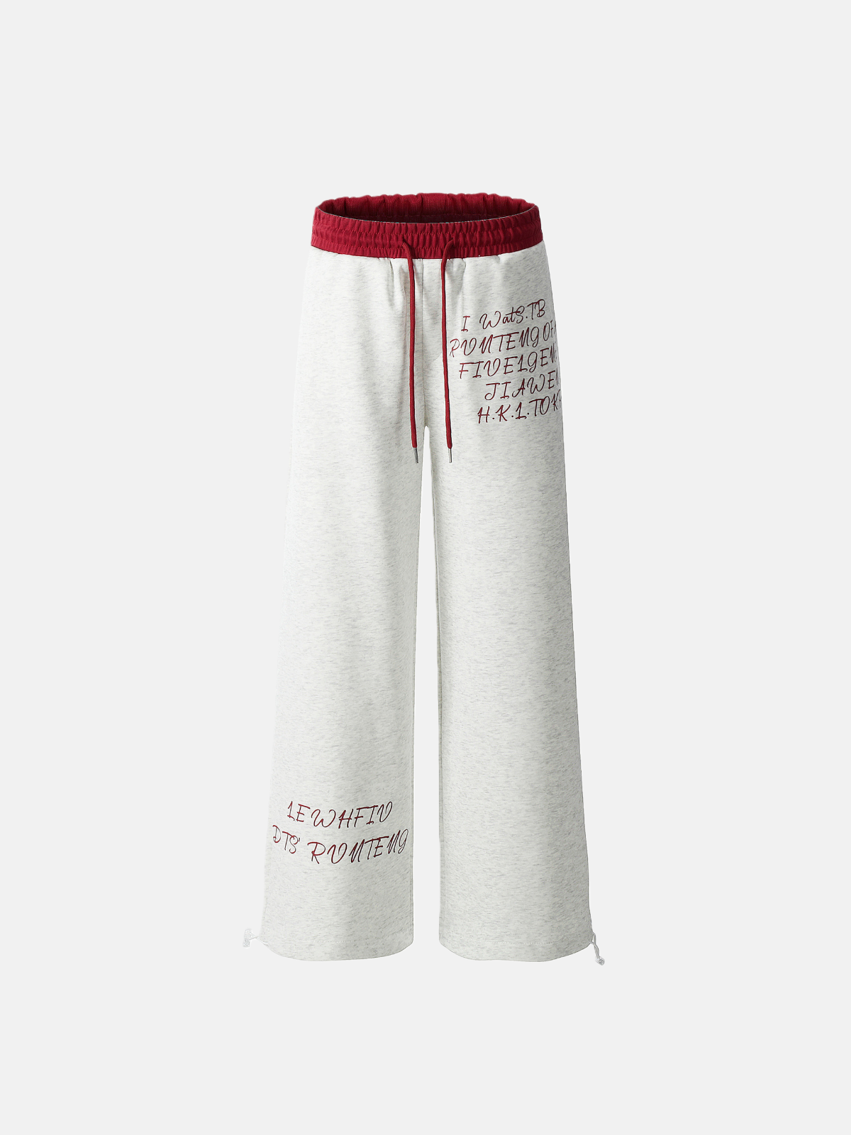 Haaura Red Accent Jogger Pants