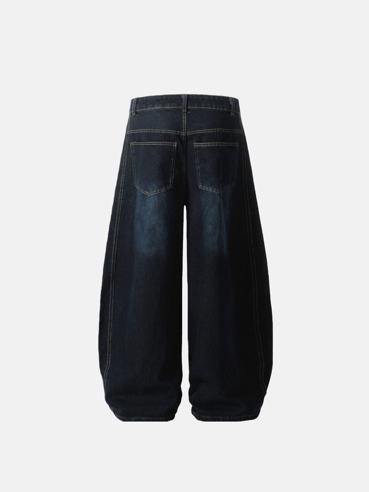 Haaura Knee Gusset Wide-Leg Jeans