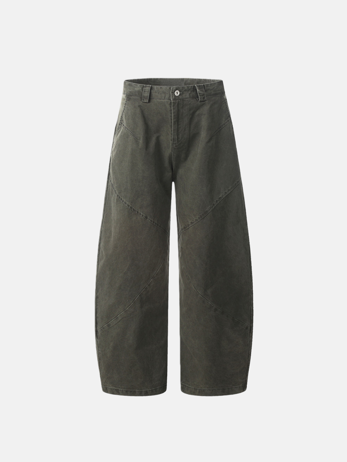 Haaura Asymmetric Panel Wide-Leg Pants