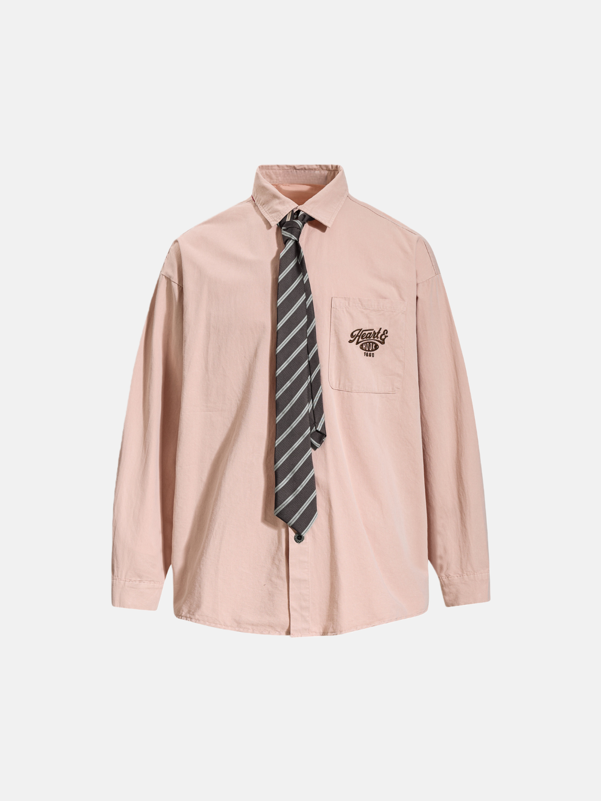 Chemise à manches longues Heart 1986 Preppy