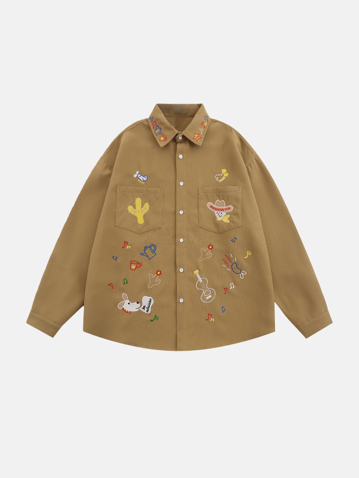 Haaura Assorted Doodle Button-Down Shirt