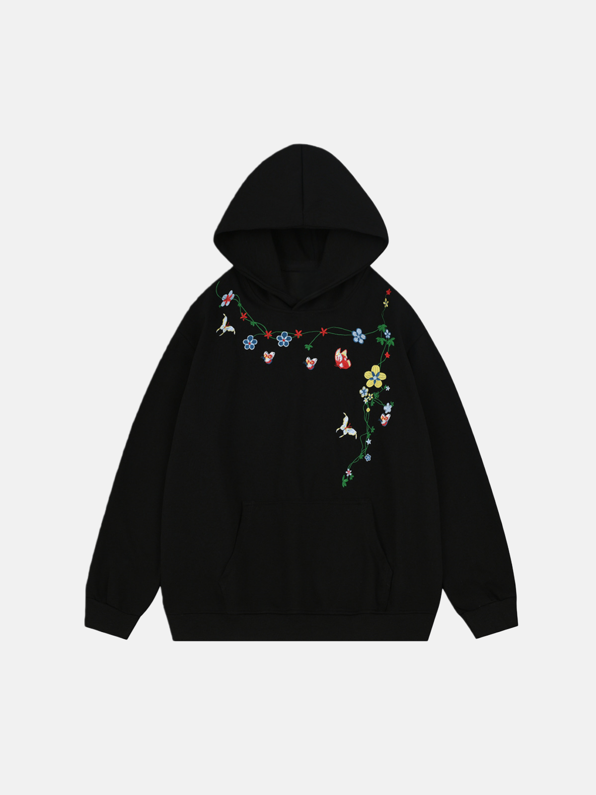 Haaura Garden Embroidered Hoodie