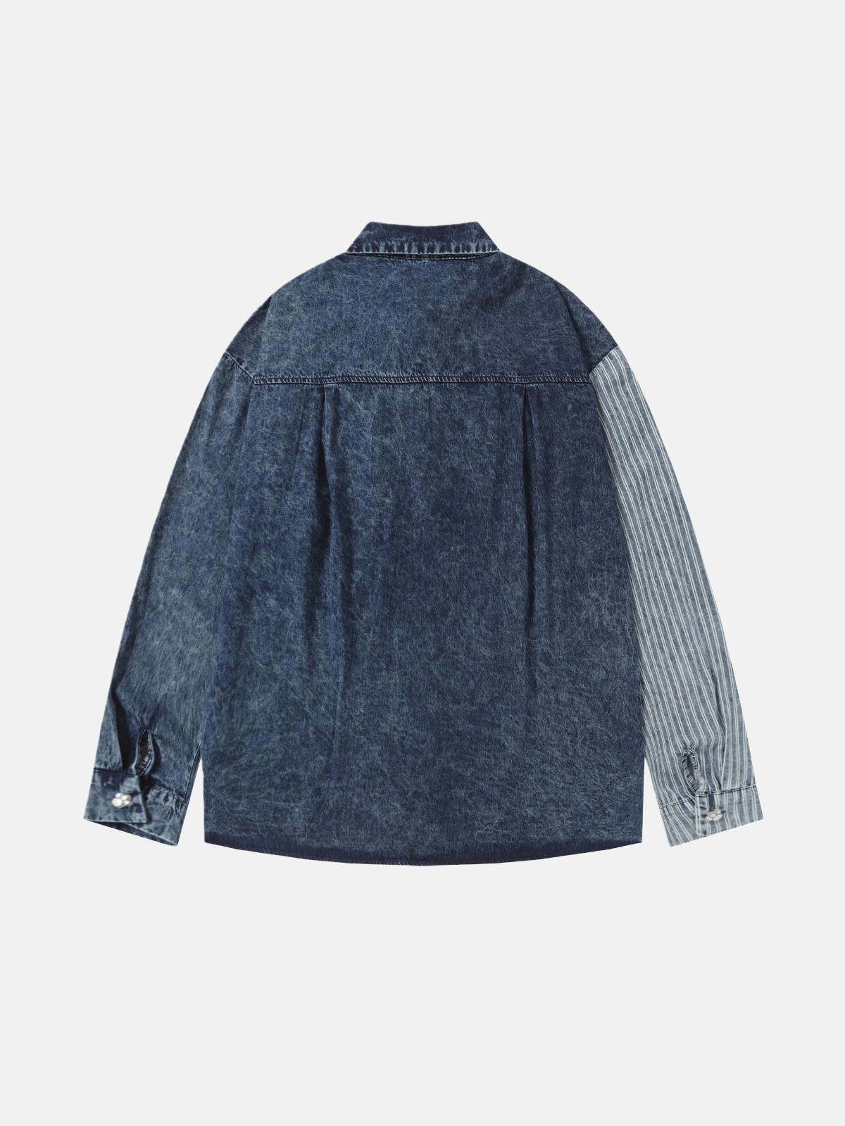 Haaura Puppy Bone Panel Denim Shirt