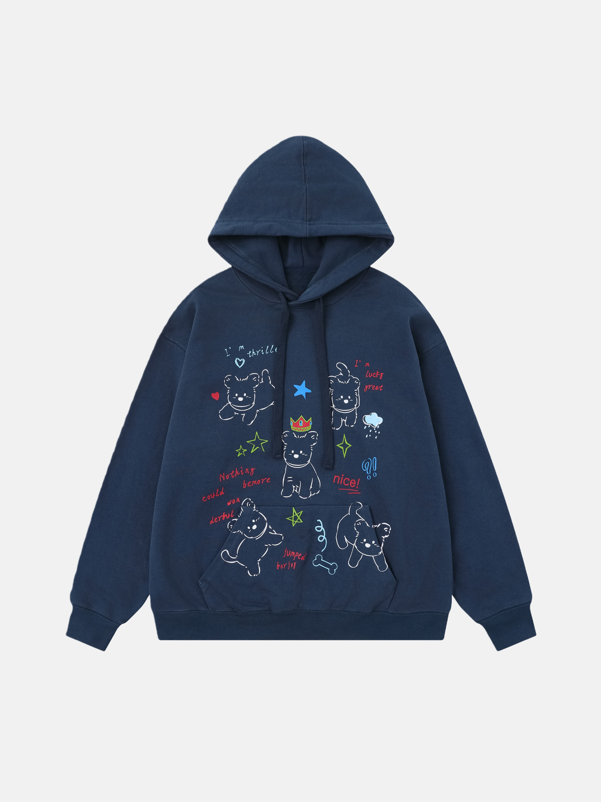 Haaura Playful Puppy Lucky Great Hoodie