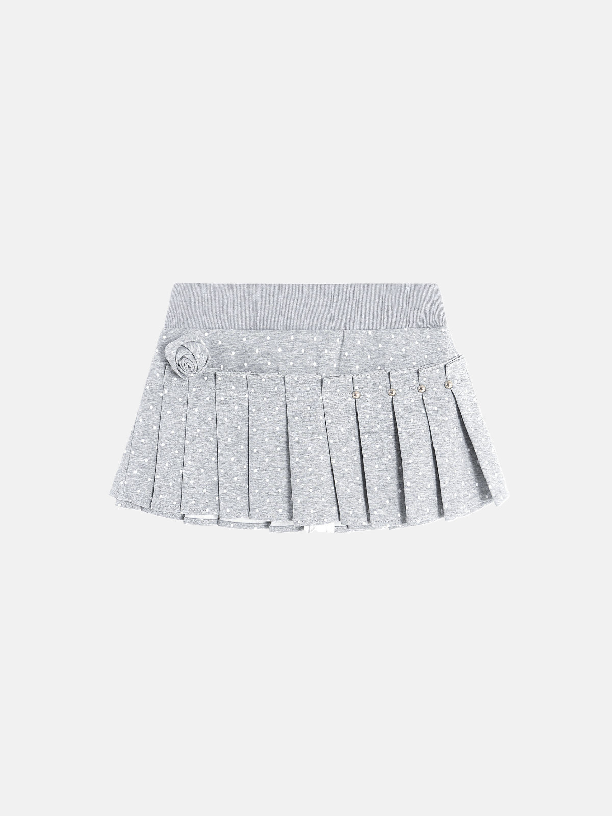 Haaura Minirock mit Polka-Dots und Blumenmuster