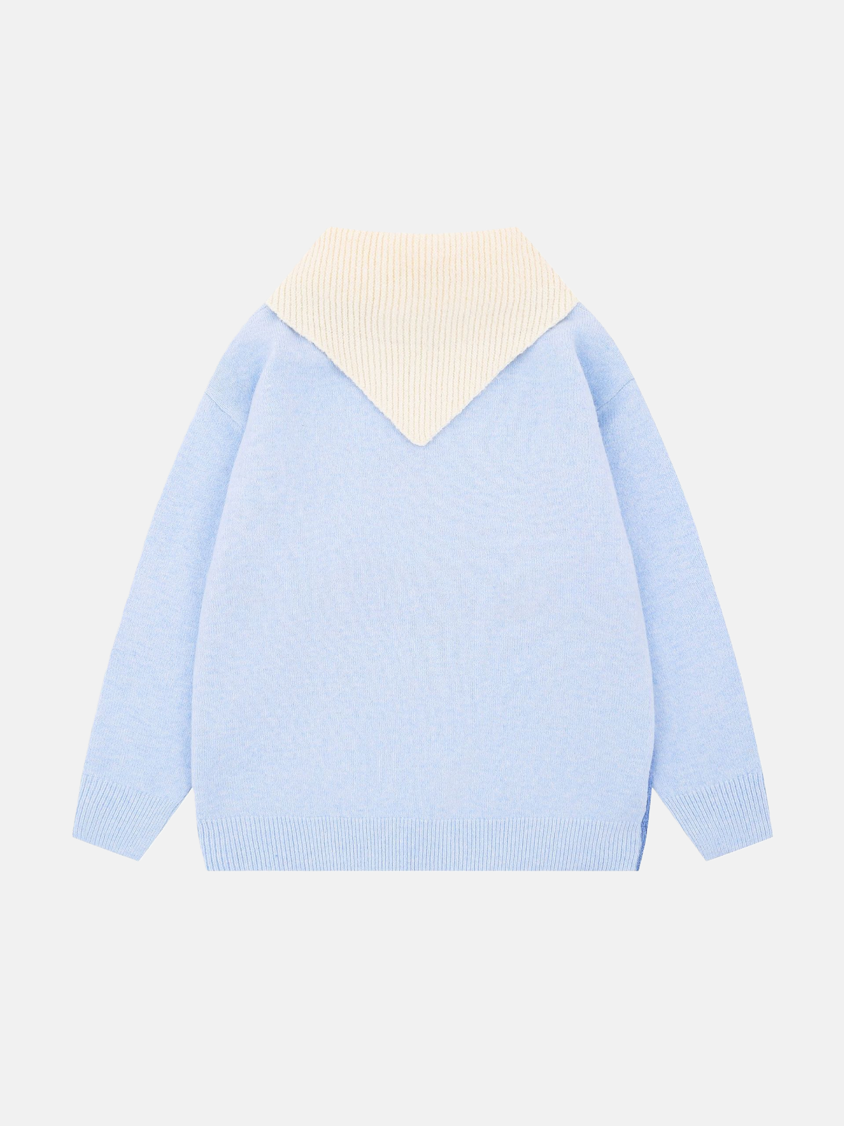 Haaraura Damen-Katzen-Schleifen-Strickpullover