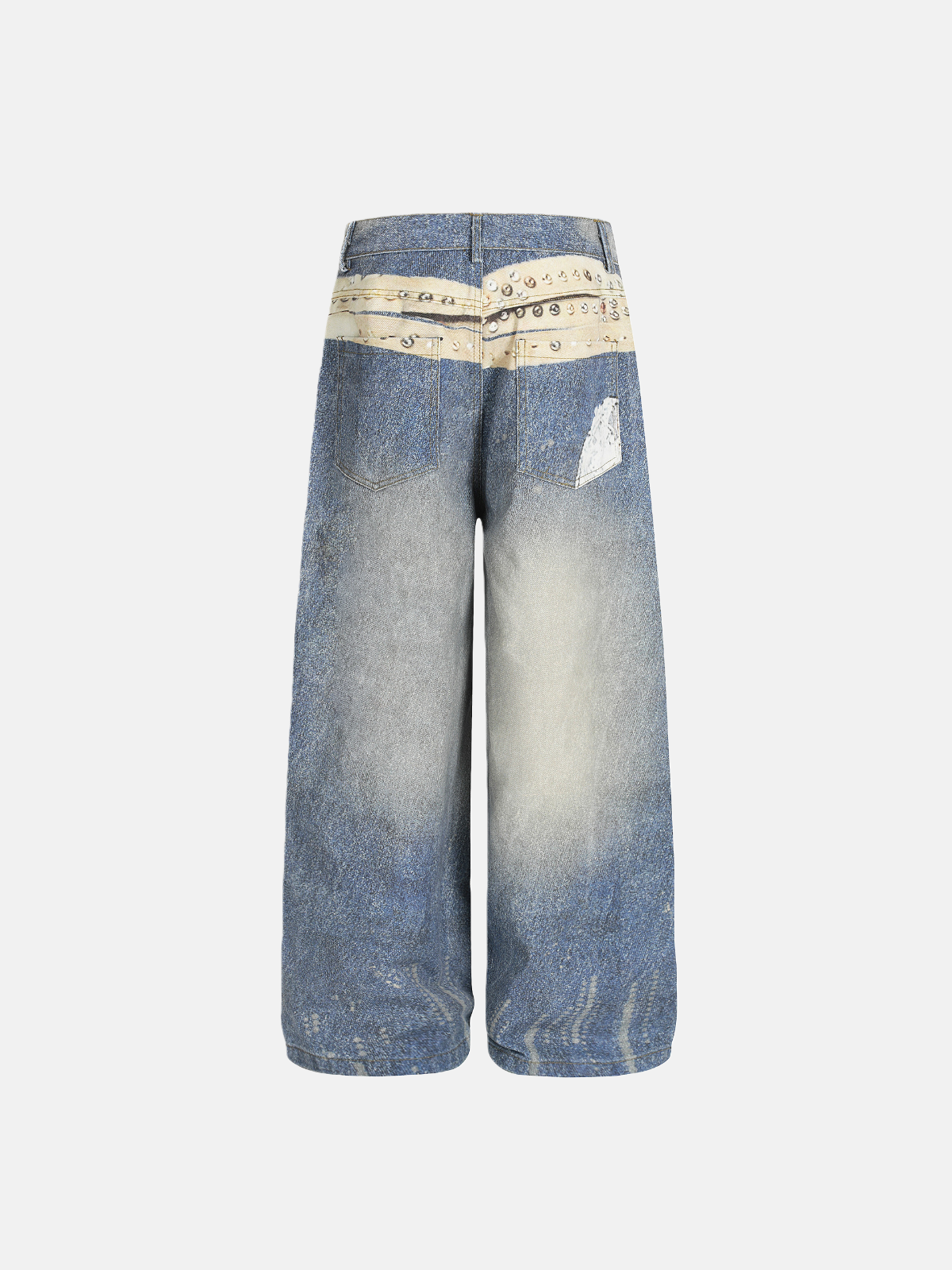 Haaura 16 Studded Belt Jeans