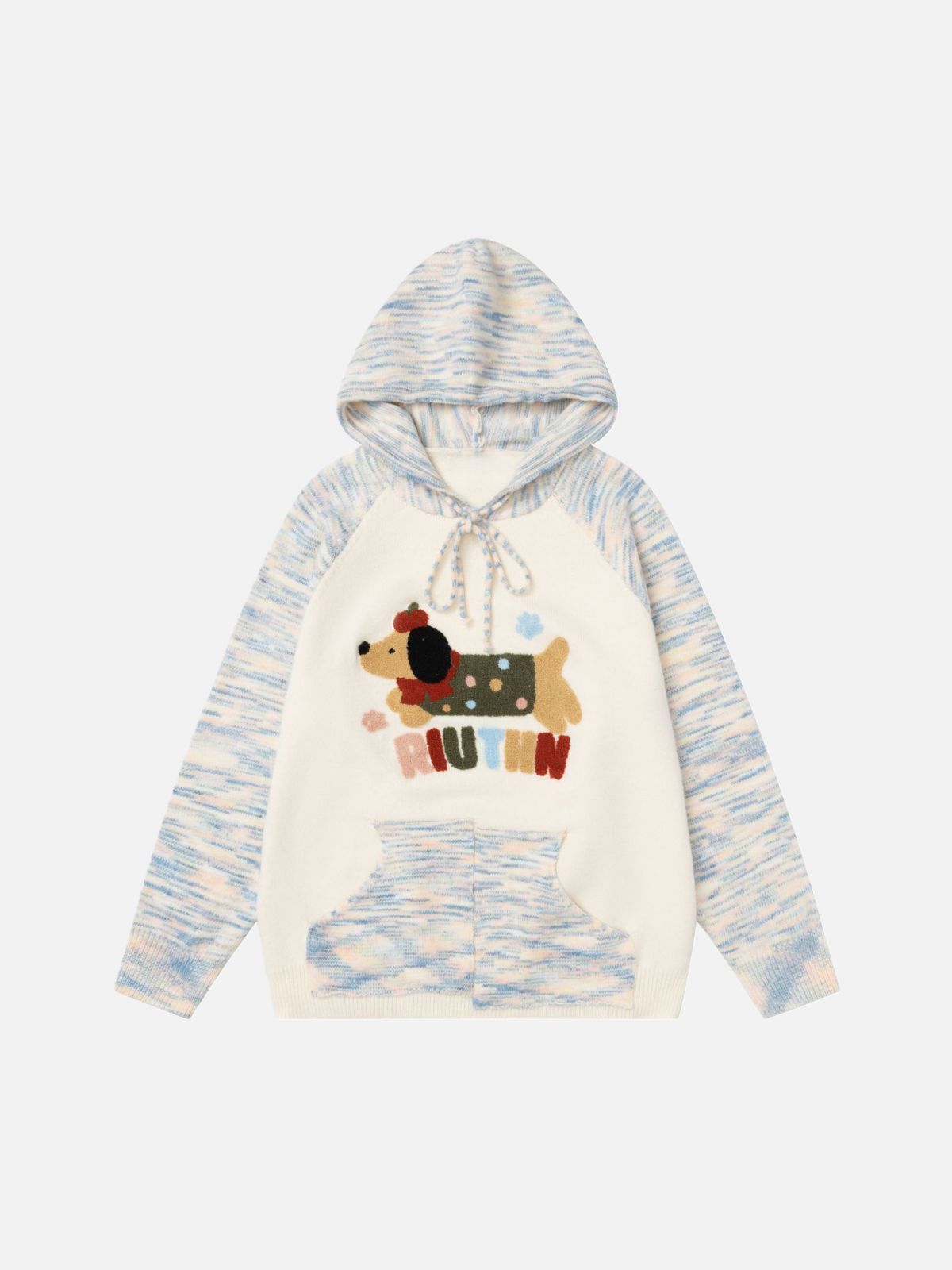 Haaura Dachshund Heather Hoodie