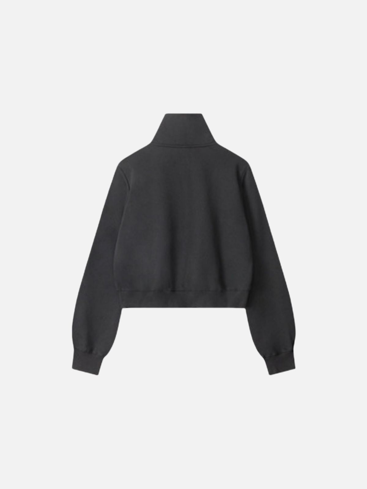 Haaura A Black Cropped Zip Jacket