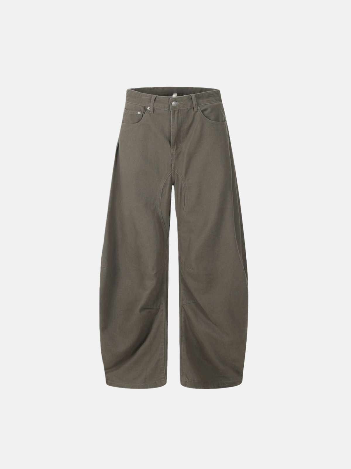 Haaura Black High-Waisted Wide-Leg Pants
