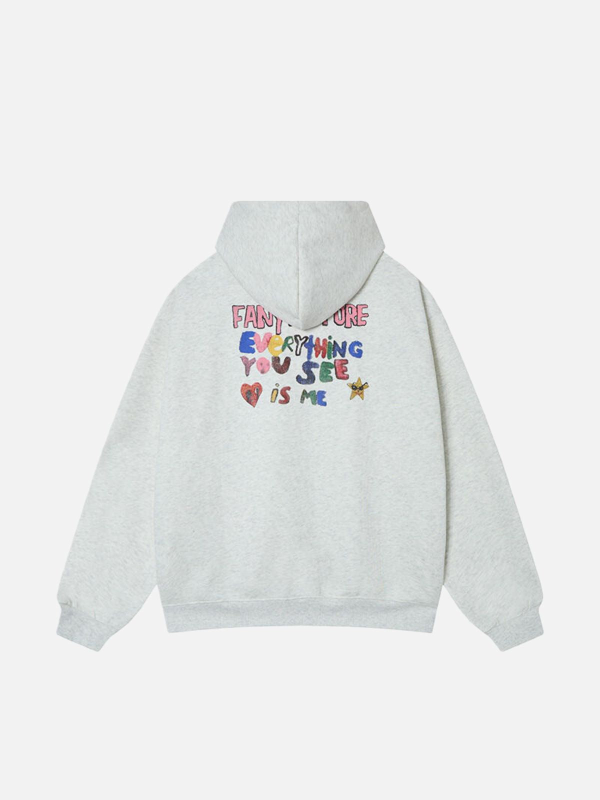 Sweat à capuche Haaura Doodle Typography