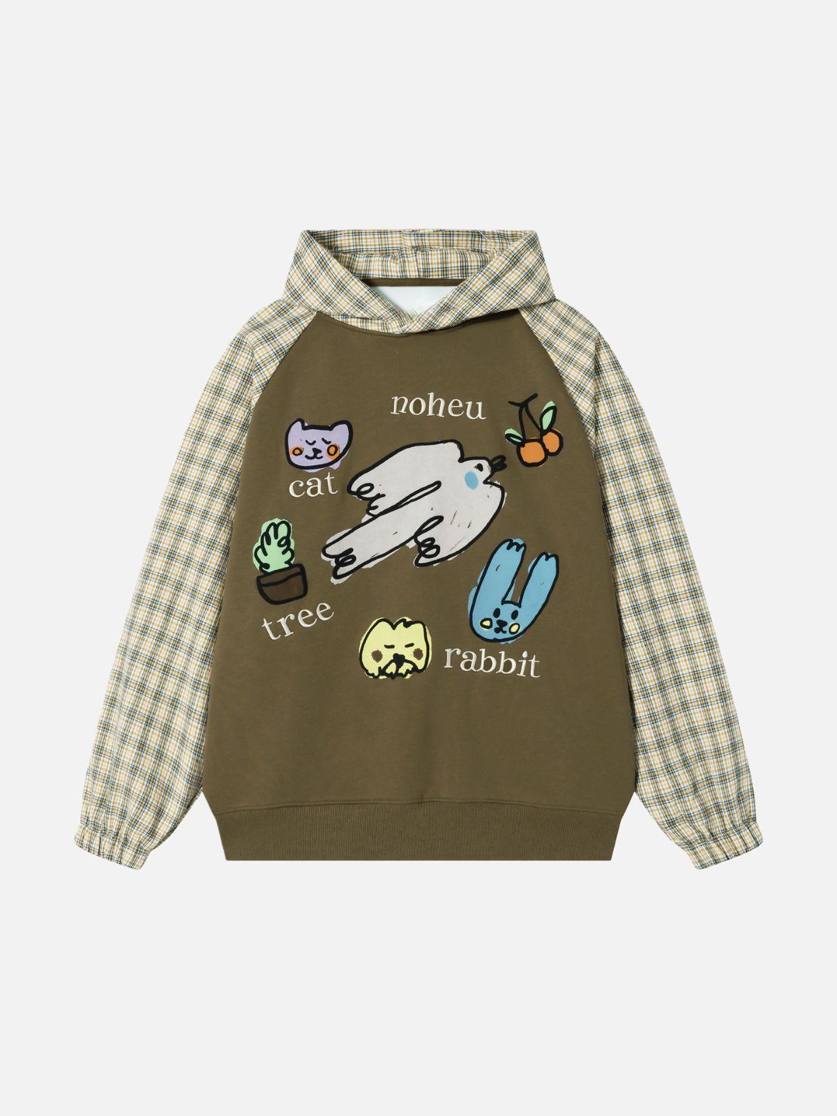 Haaura Forest Friends Color Block Hoodie