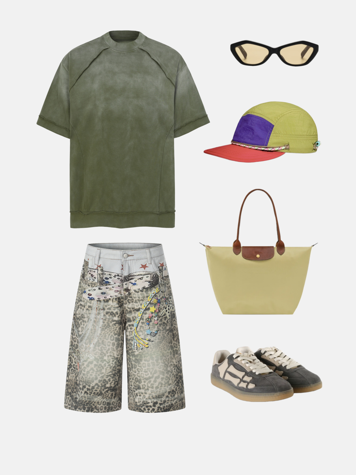 Color Block Camp Cap