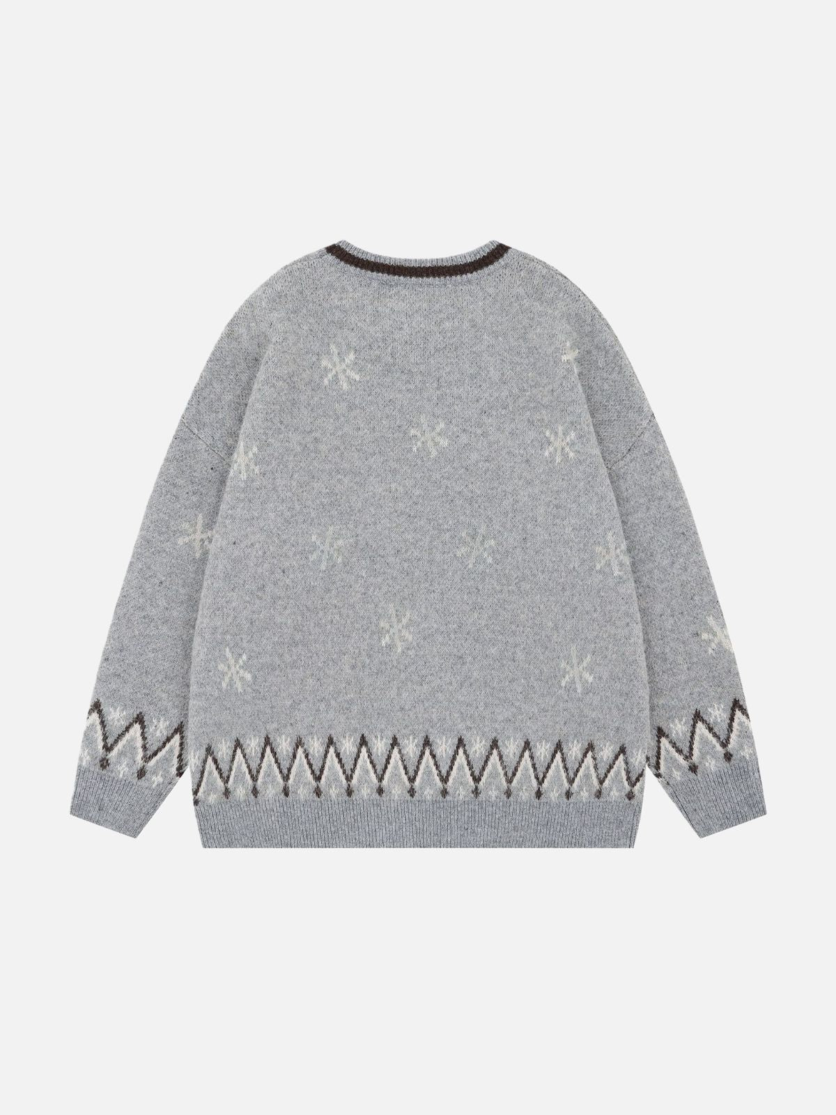 Haaura Puppy in Sweater Snowflake Knit Sweater