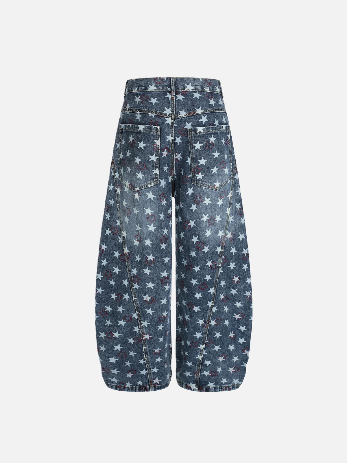 Haaura Star Accent Baggy Jeans