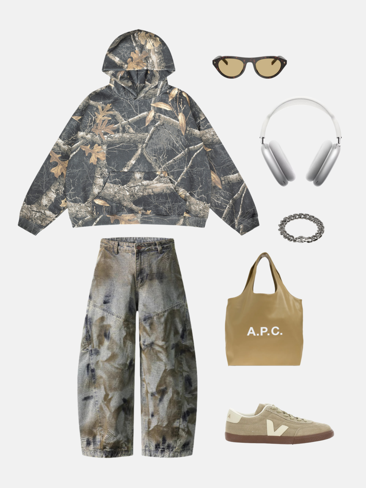 Haaura Camo Hoodie