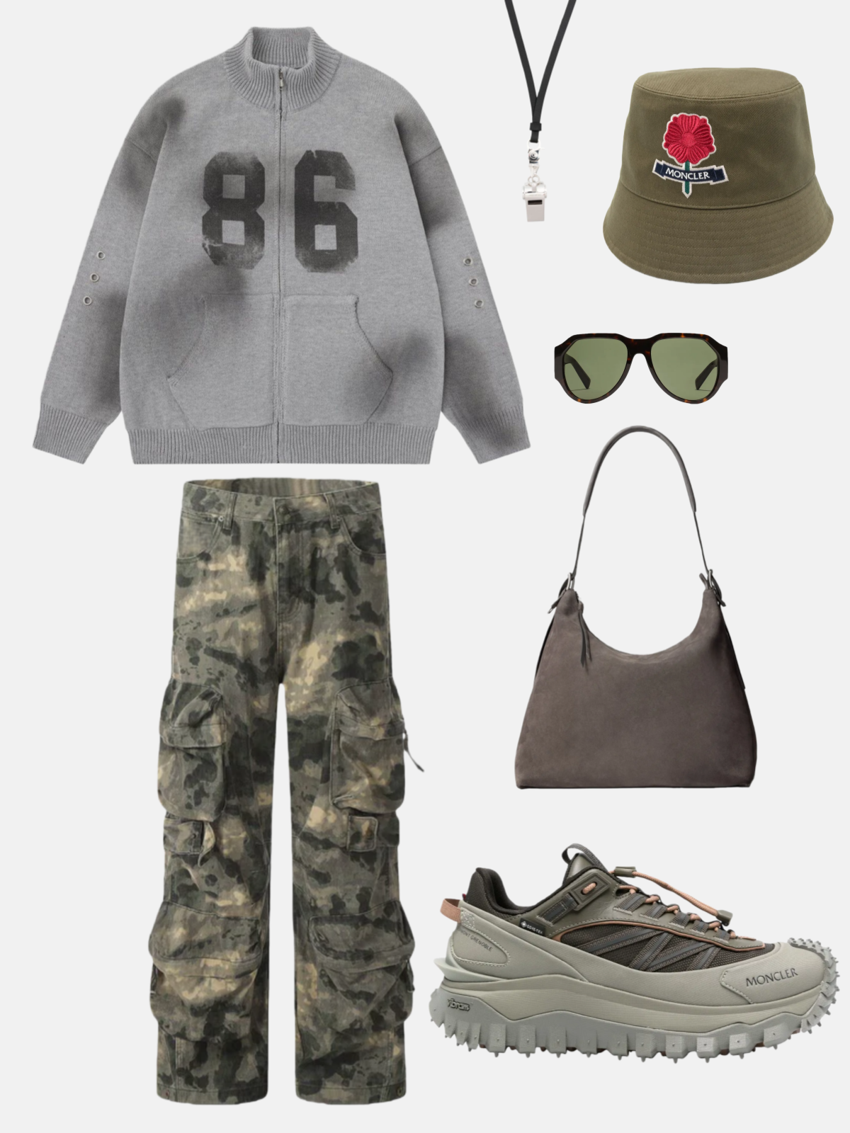 Haaura Camouflage Baaggy Pants