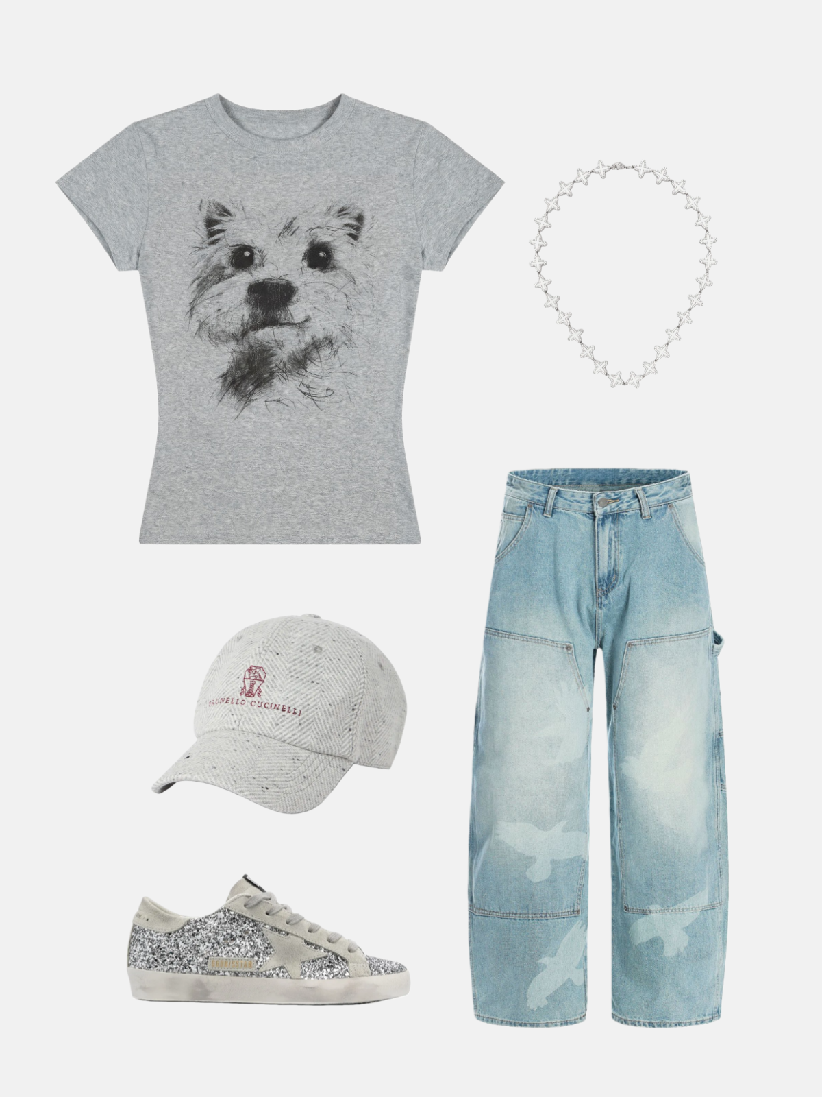 Haaura Dog Graphic Baby Tee