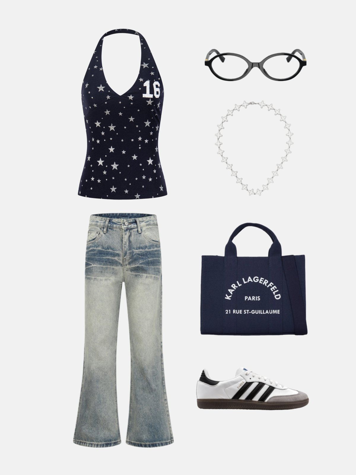 Haaura Graphic Halter Top