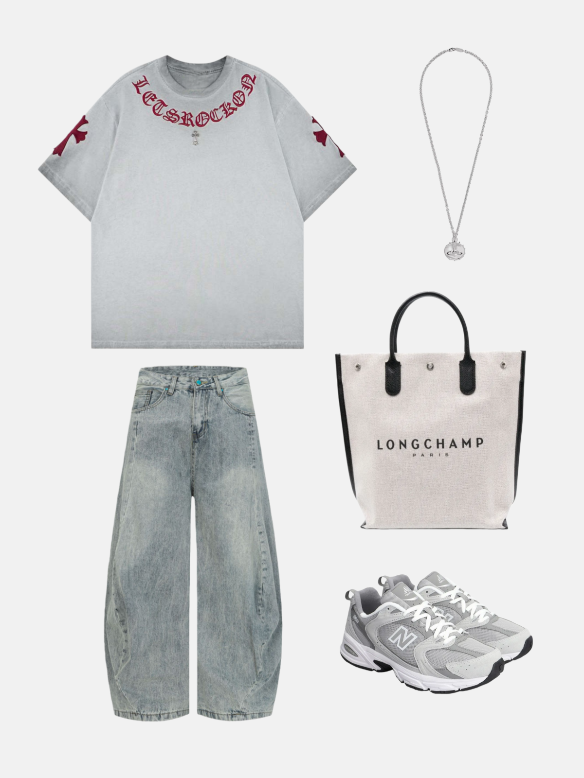 Haaura “LETS ROCK ON” Graphic Tee
