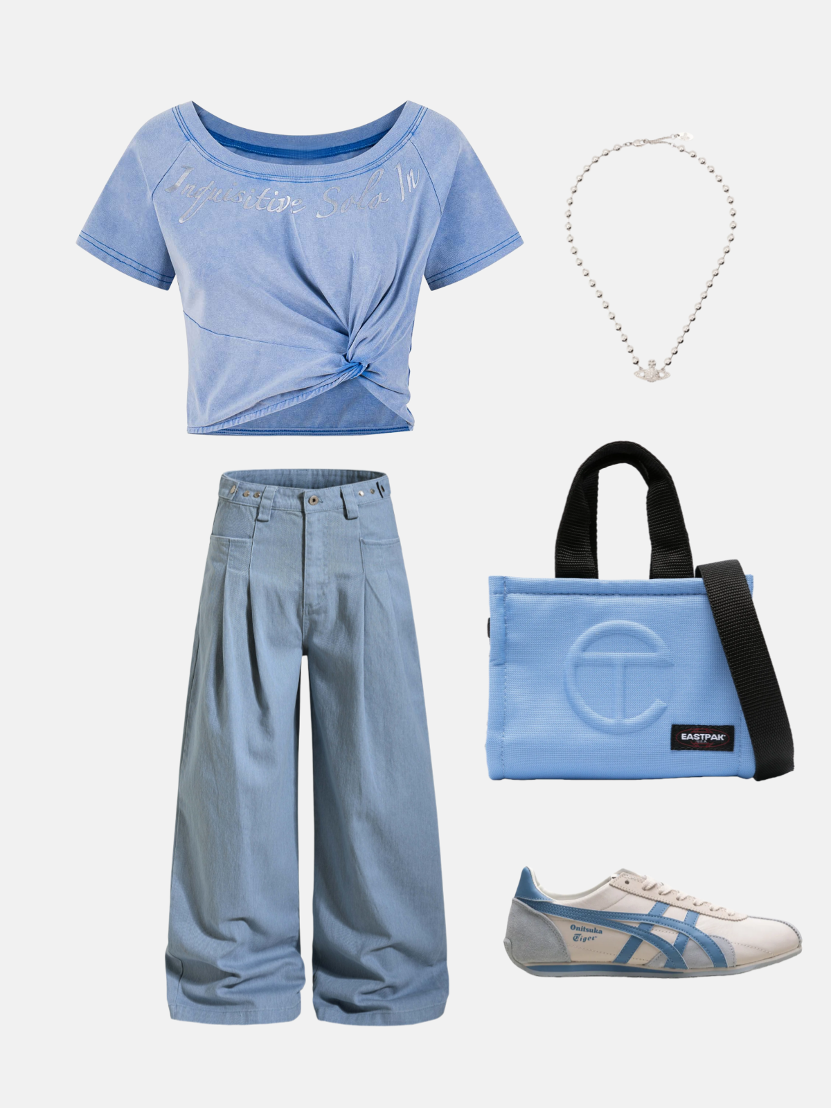 Haaura Pleated Baggy Pants