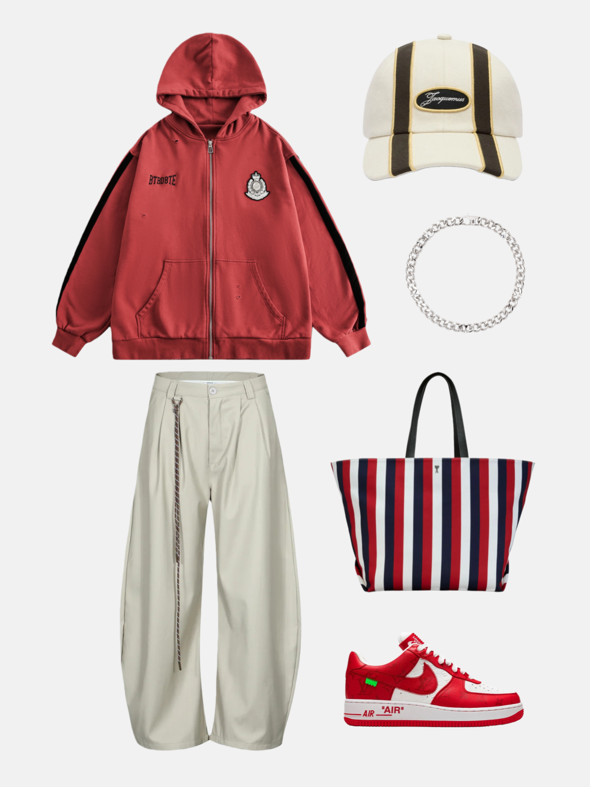 Haaura Rope Super Baaggy Barrel Pants