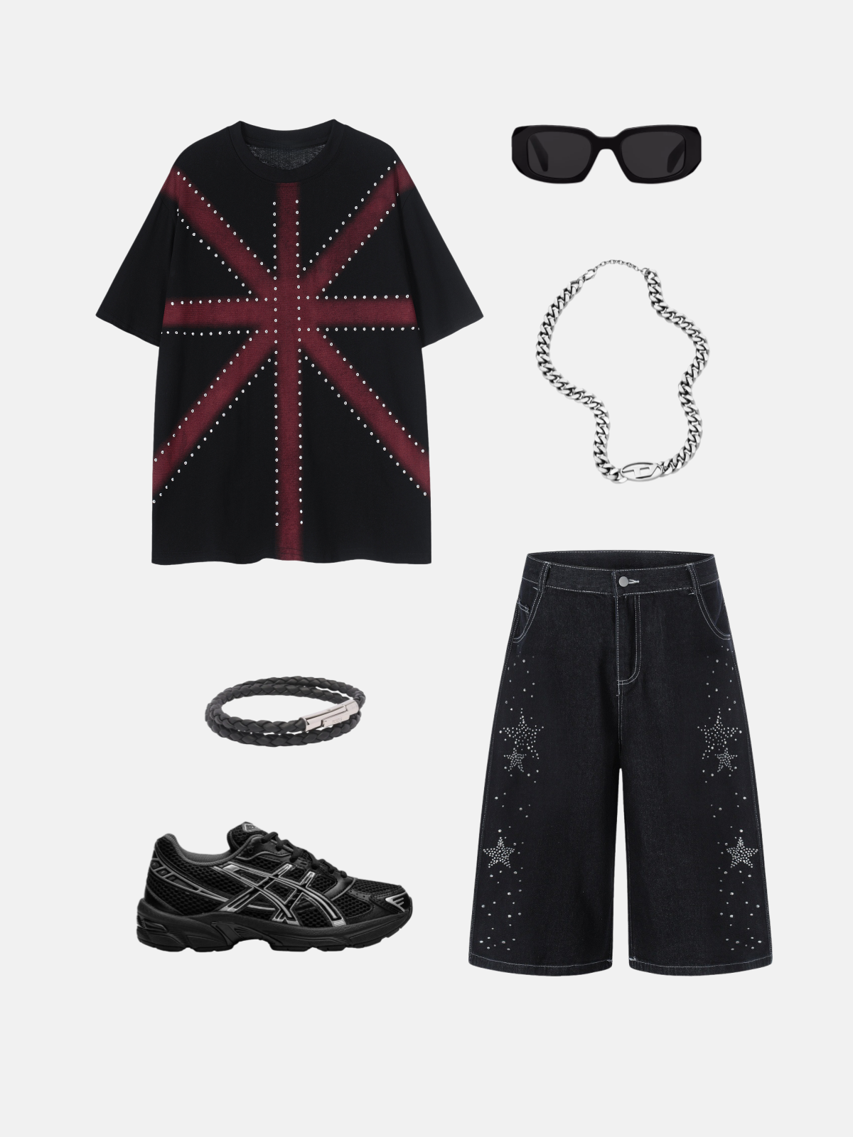 Haaura Studded Graphic Tee