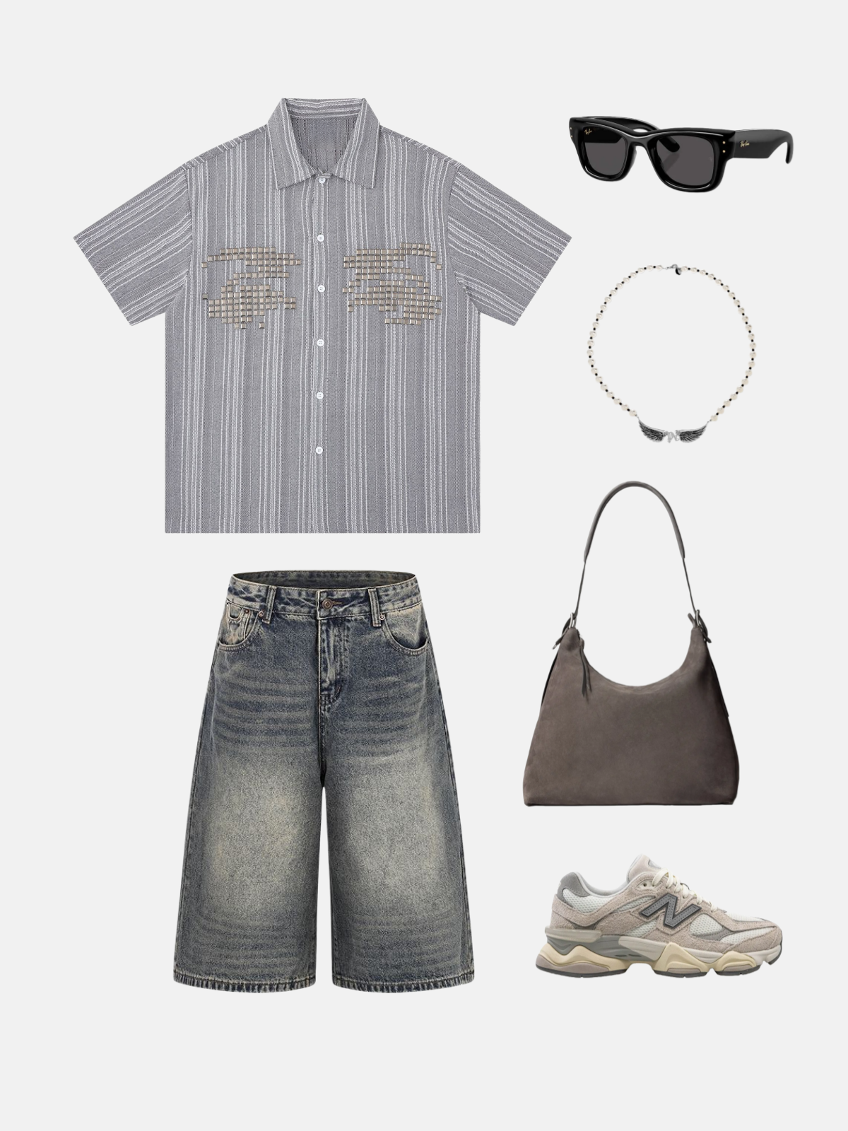 Haaura Studded Short Sleeve Shirt