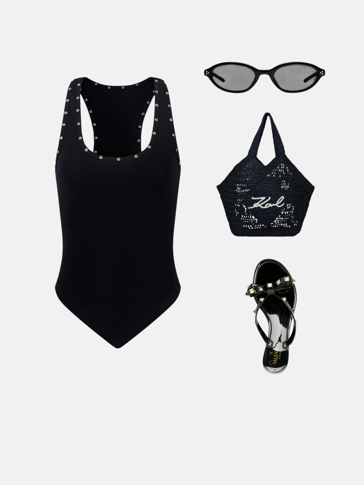 Haaura Studded Tank Top