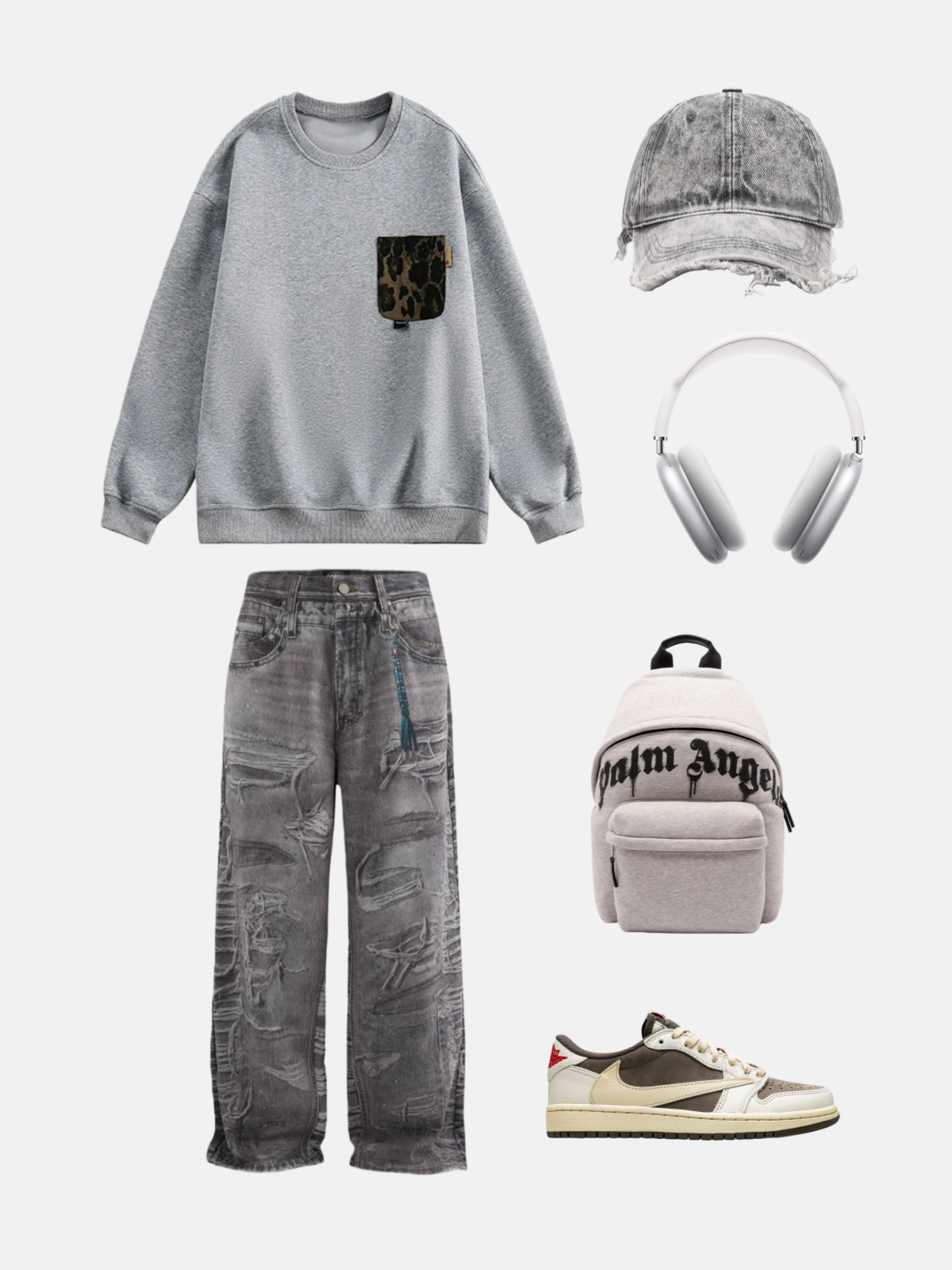 Haaura Tassel Distressed Jeans