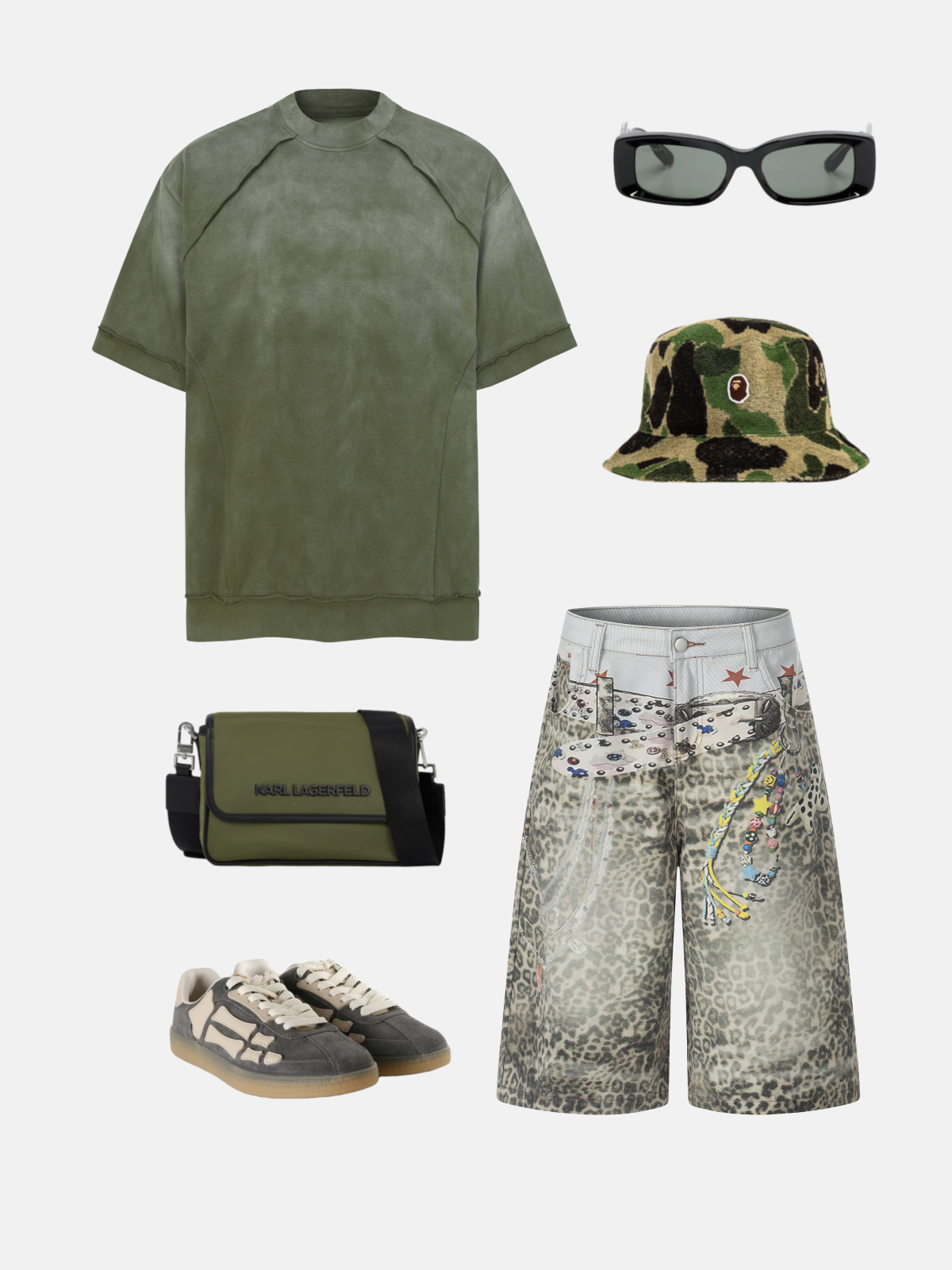 Haaura Washed Gradient Tee