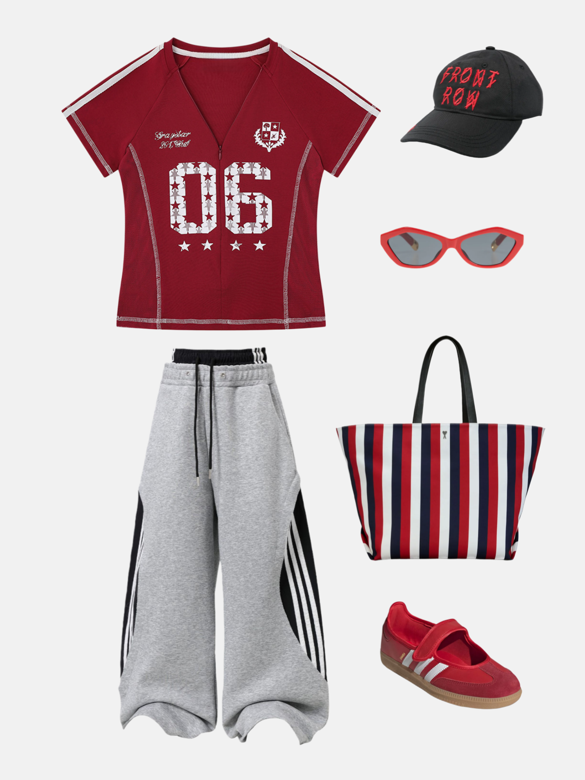 Haaura Zip Up Mesh Panel Baby Tee