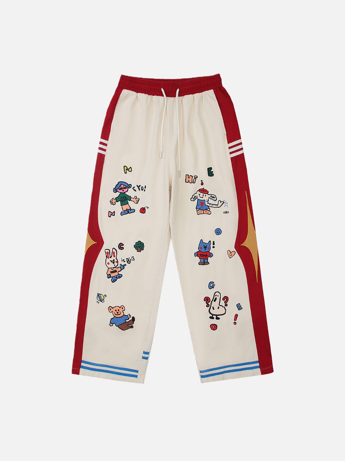 Haaura Playful Cartoon Sweatpants