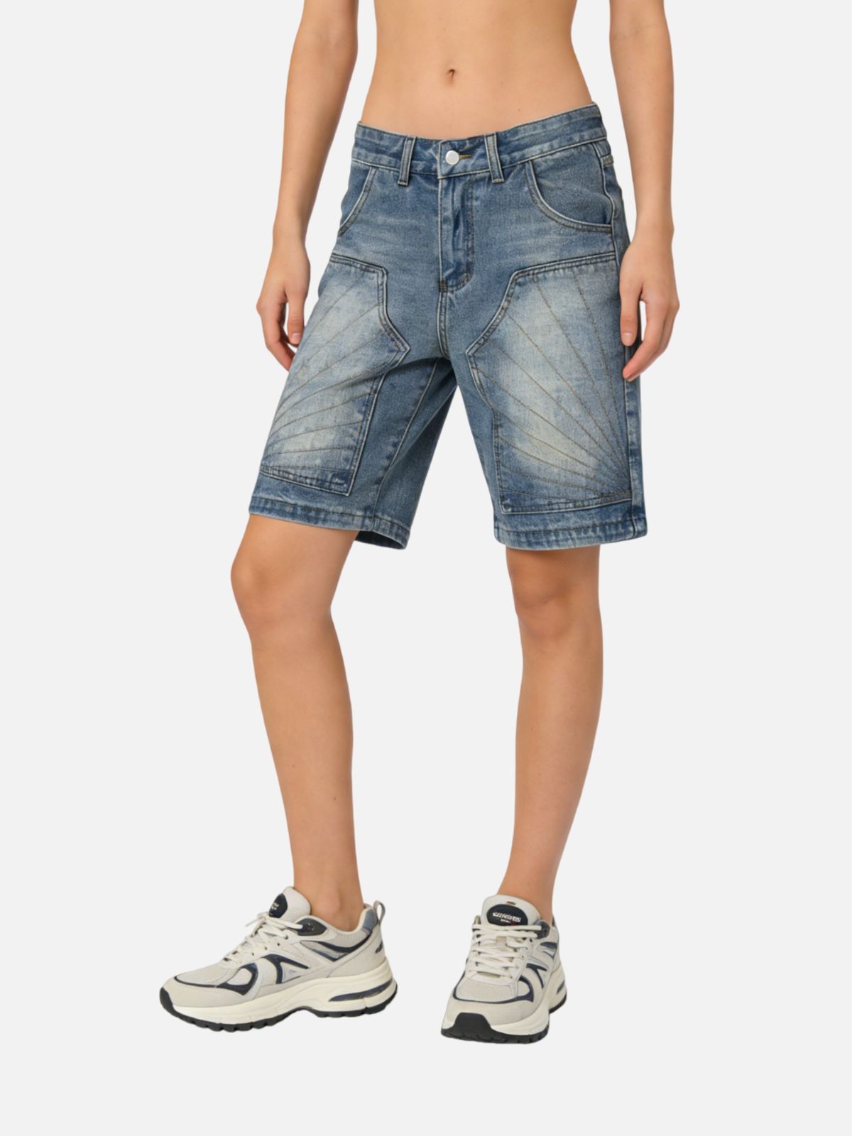 Haaura Radiant Stitch Jorts