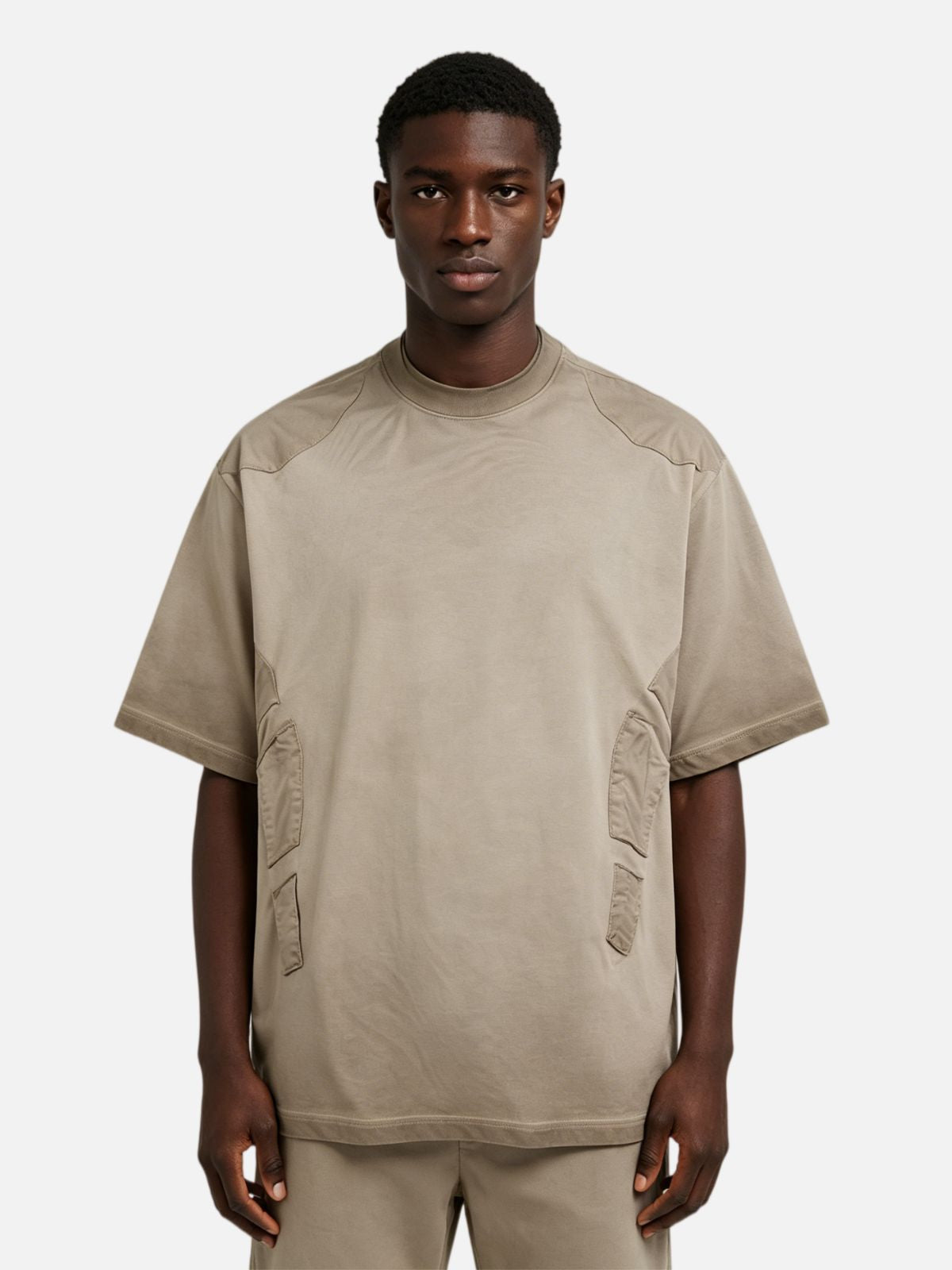 Haaura Drop Shoulder Vintage Washed Tee