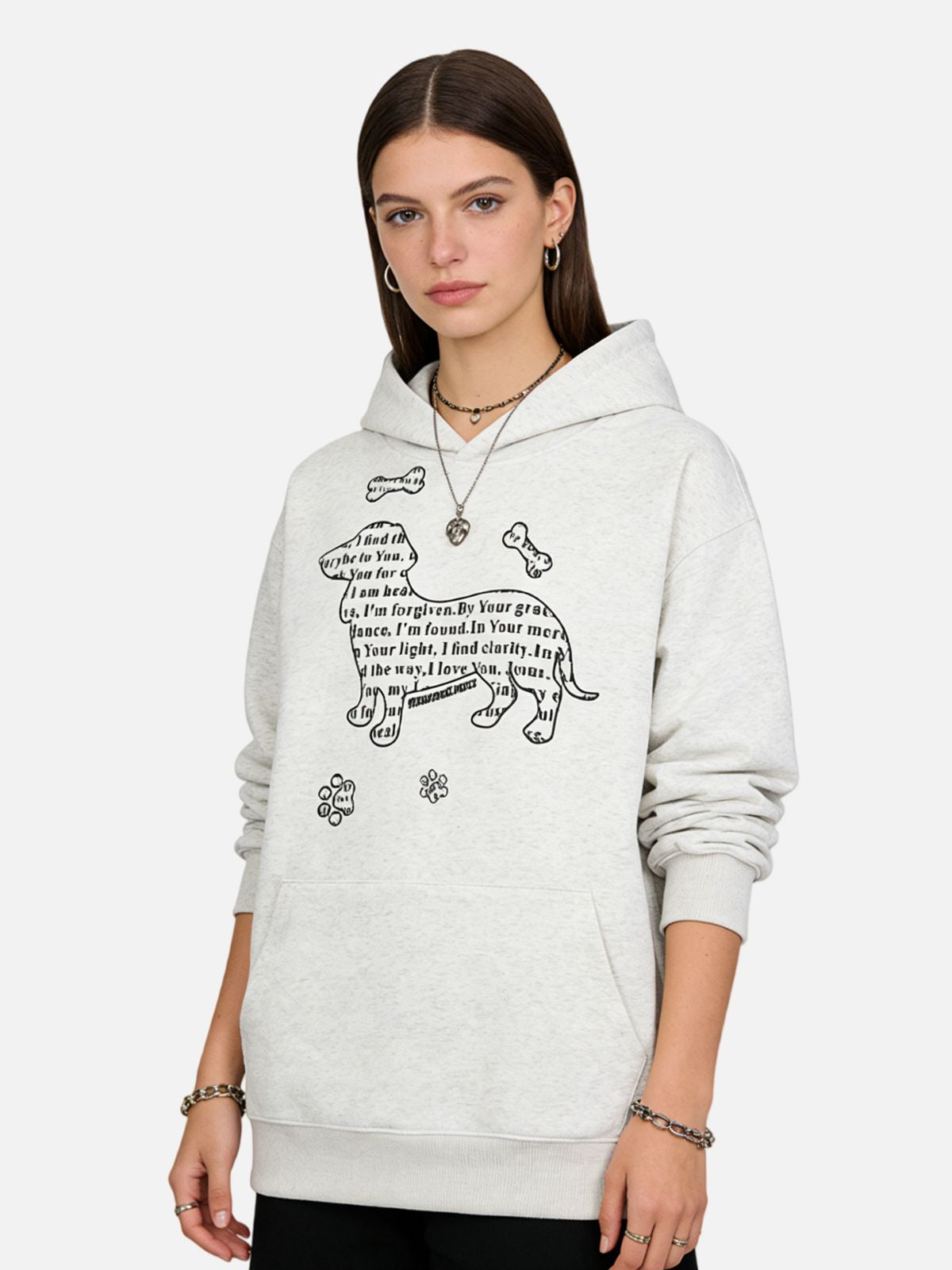 Haaura Devotional Doxie-Type Hoodie