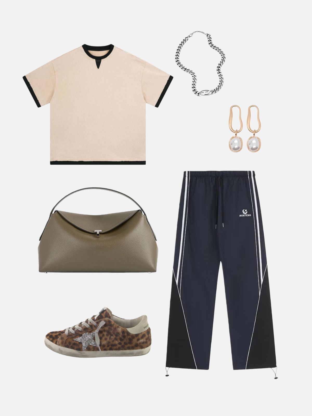 Haaura Washed Layered Tee