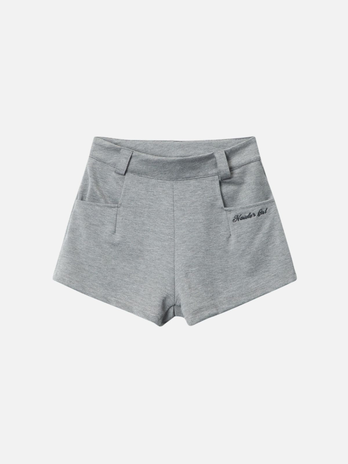 Haaura Embroidered Waistband Shorts