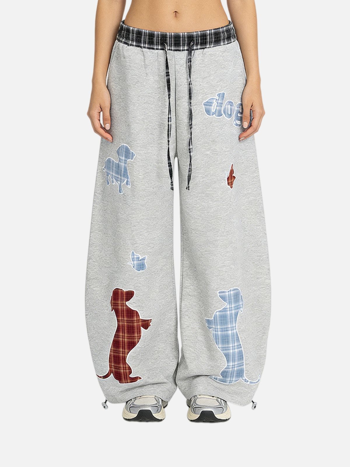 Haaura Street Cool “Dog Pack” Baggy Barrel Pants