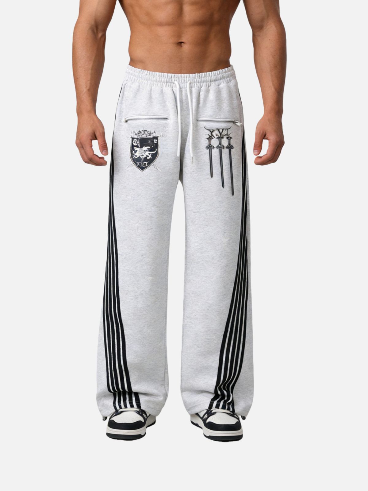 Haaura Emblem Jogger Pants