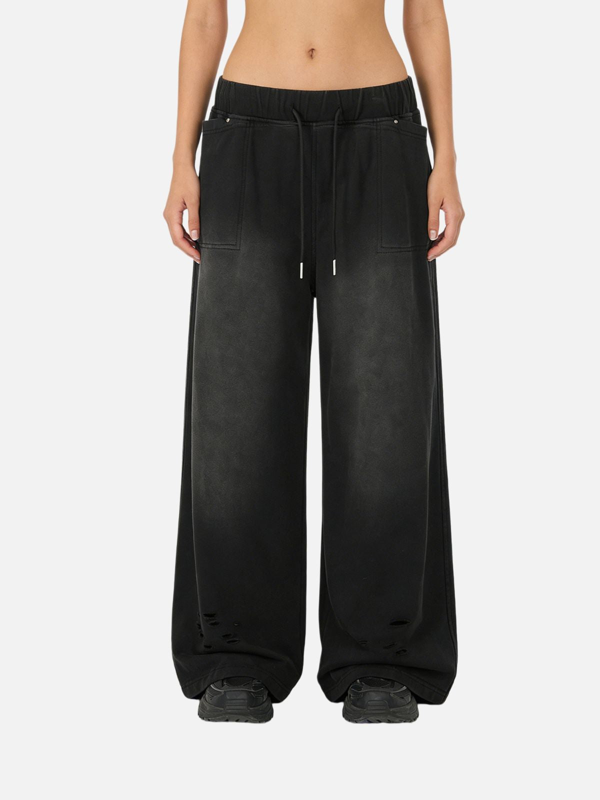 Haaura Distressed Baggy Sweatpants