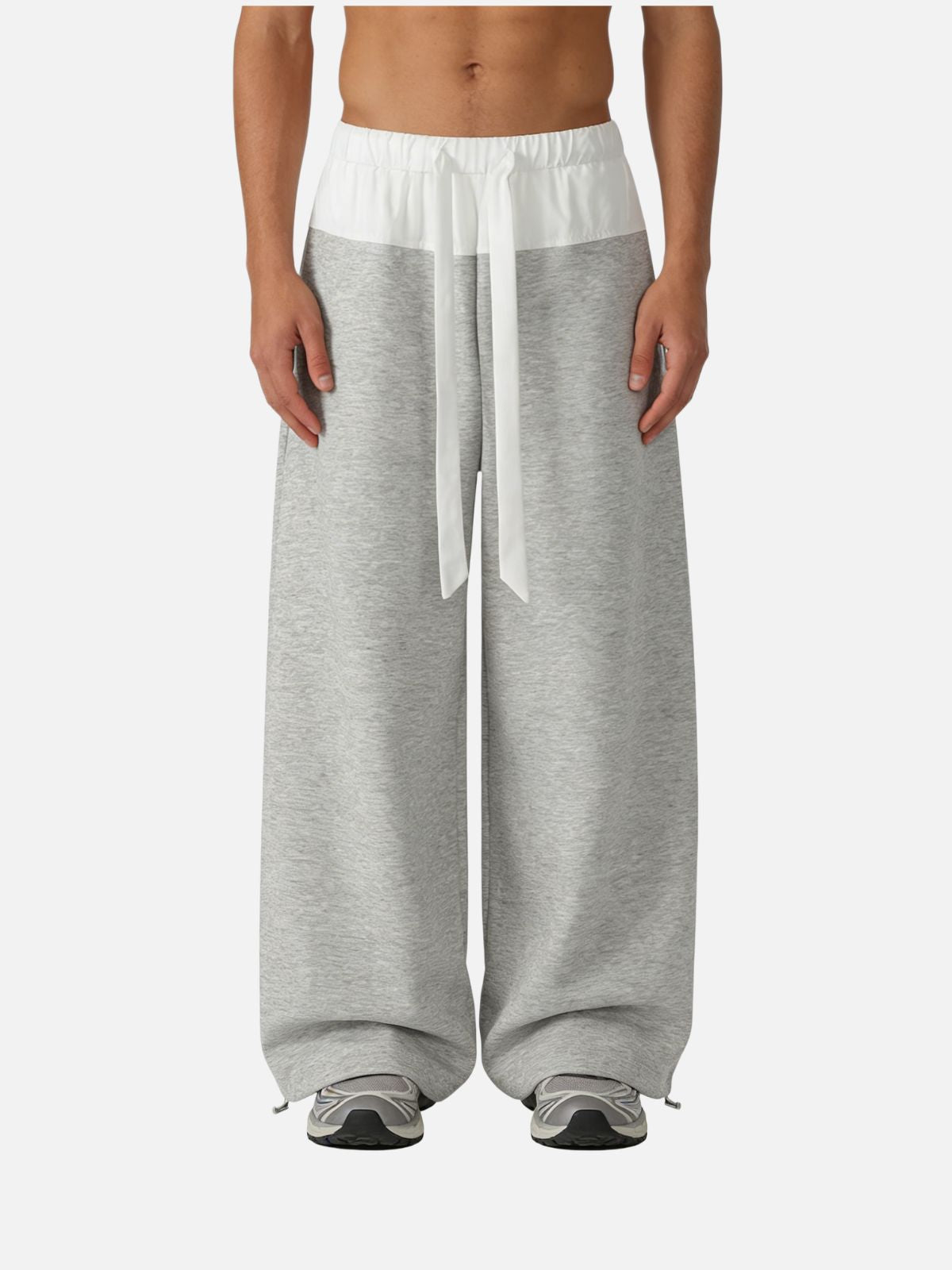 Haaura Panel Baggy Sweatpants