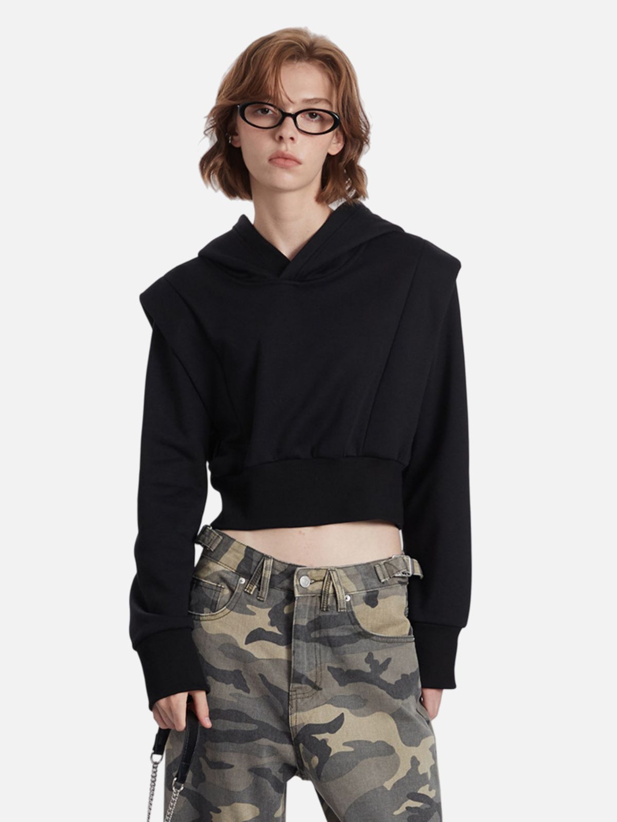 Haaraura Cropped Hoodie 
