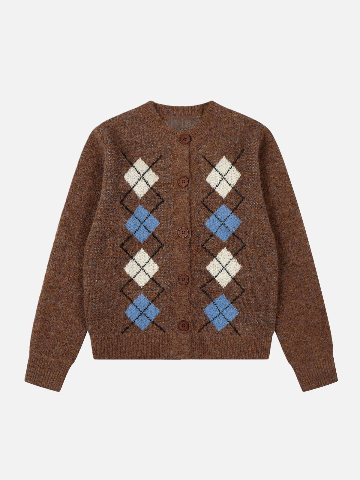Haaura Diamond Geometric Cardigan