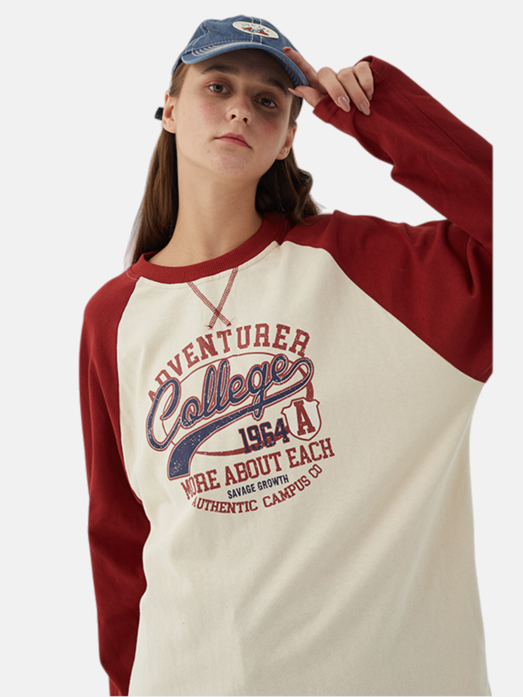 T-shirt raglan Haaura Color Block 