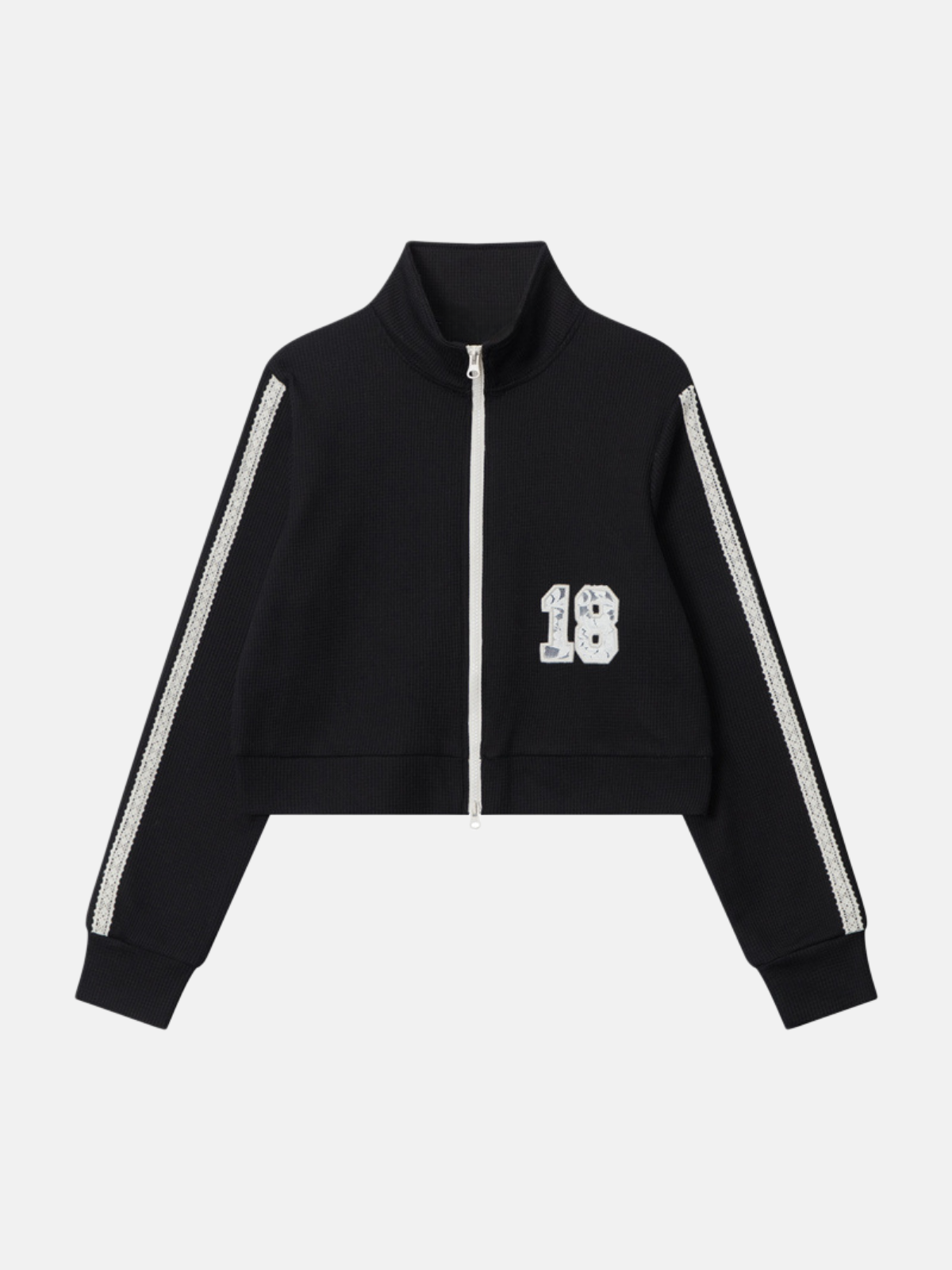 Haaura 18 Striped Zipper Jacket