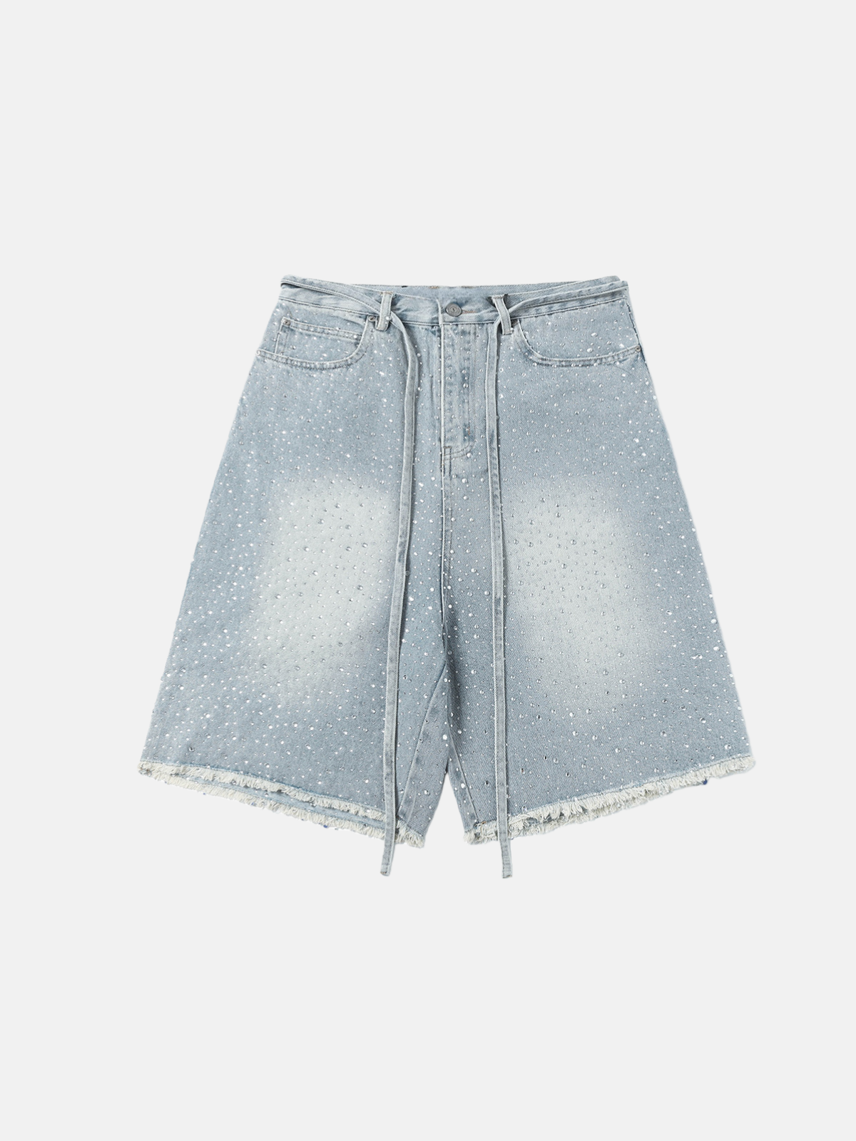 Haaura Rhinestone Jorts