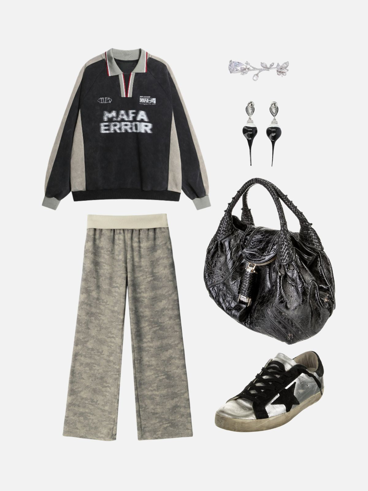 Haaura CAMO Baggy Sweatpants