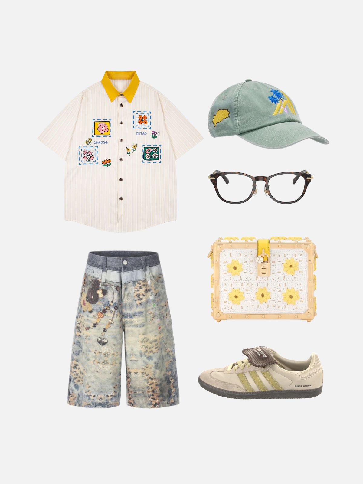 Haaura Retro Graphic Boxy Shirt