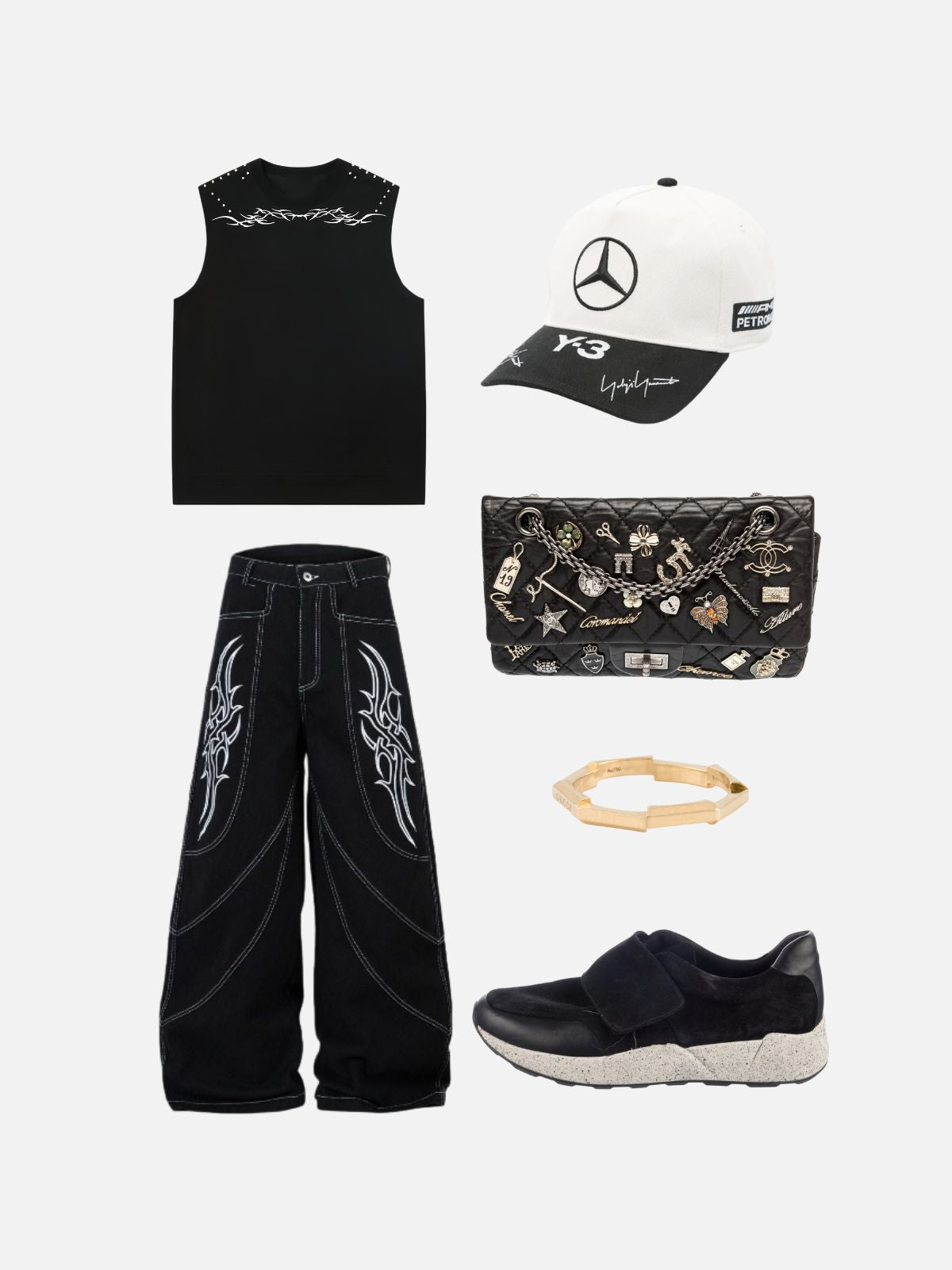 Haaura Studded Tank Top